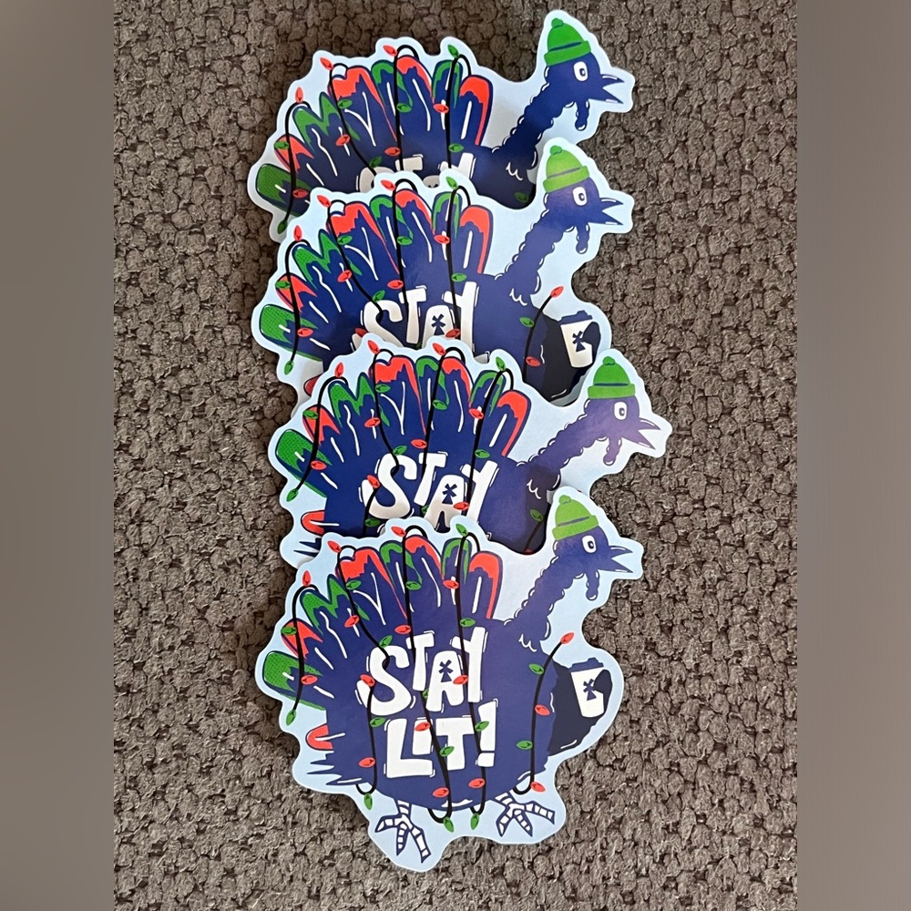 NEW Dutch Bros November 2024 Stickers. Set of 4!